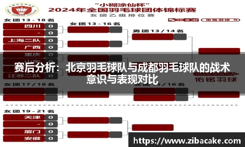赛后分析：北京羽毛球队与成都羽毛球队的战术意识与表现对比